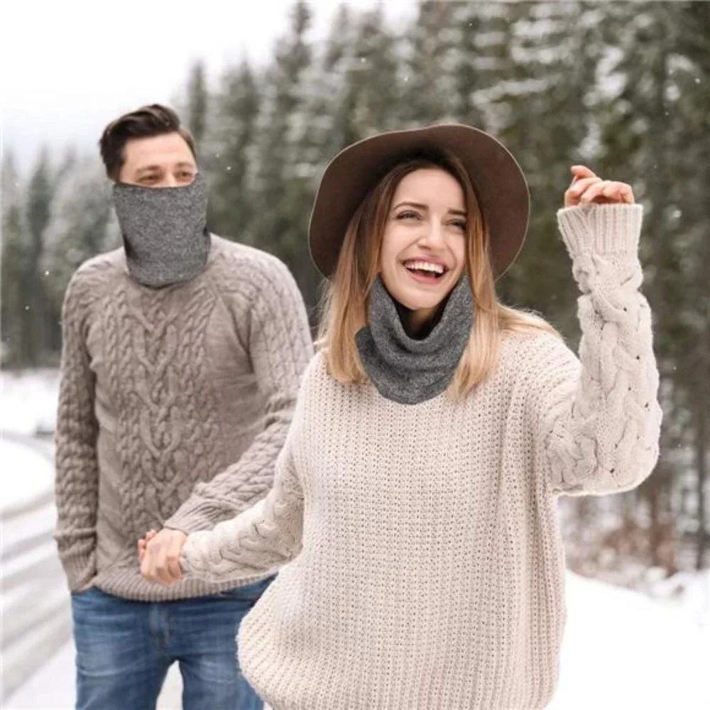 (2 Pack) Thick Heat Trapping Thermal Neck Warmers Unisex_6